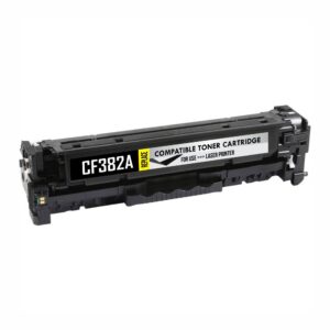 Cartucho de Toner Compatible CC532A CE412A CF382A AMARILLO